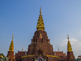 Naklejka premium Dajinta Temple, Jinghong, Xishuangbanna, Yunnan, China