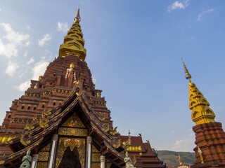 Fototapeta premium Dajinta Temple, Jinghong, Xishuangbanna, Yunnan, China