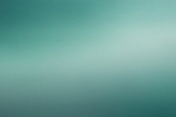 Fototapeta premium Teal green blue grainy color gradient background glowing noise texture cover header poster design
