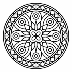 round ornamental round ornament