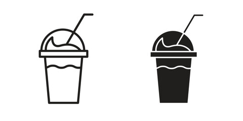 Trappe icon. Sign design in outline and flat style for web