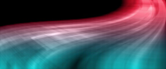 abstract pink and green background with motion blur and halftone texture