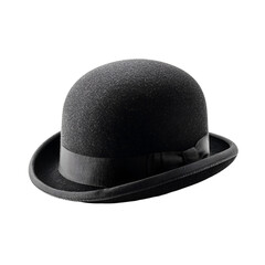 Obraz premium Bowler Hat Isolated on White 