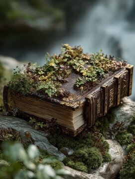 a view of a magic book