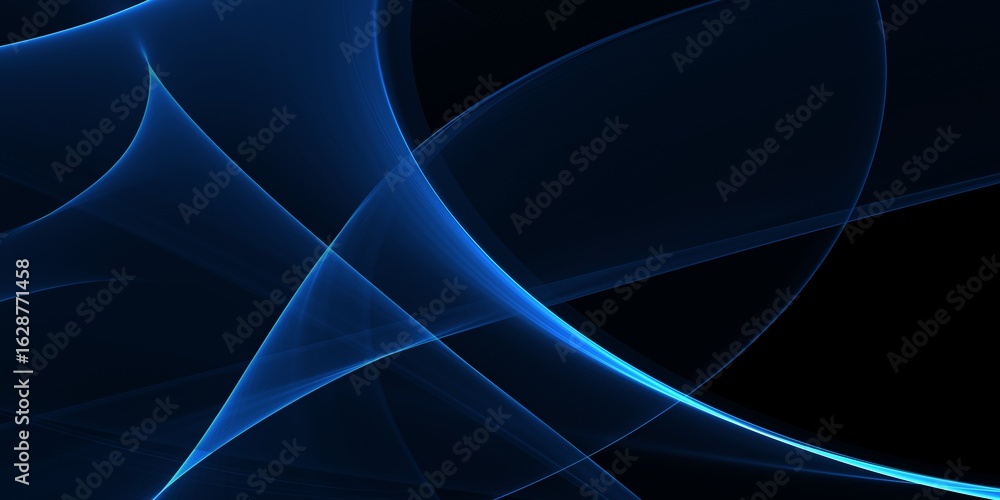 Poster abstract blue wave grid network graphic backdrop connection technology background internet design co