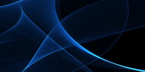 Abstract blue wave grid network graphic backdrop connection technology background internet design concept futuristic illustration