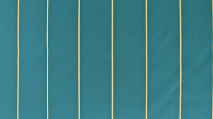 Fondo de tela de colores aguamarina con rayas amarillas, estilo veraniego.