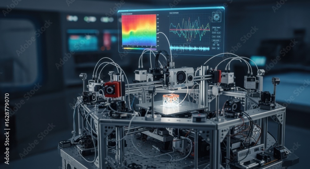 Poster flight qualification rig instrumented with a 3d printer capturing thermal and vibrational analysis d