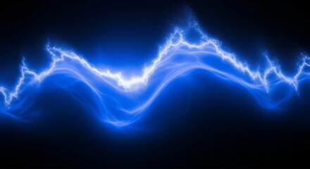blue glowing lines 