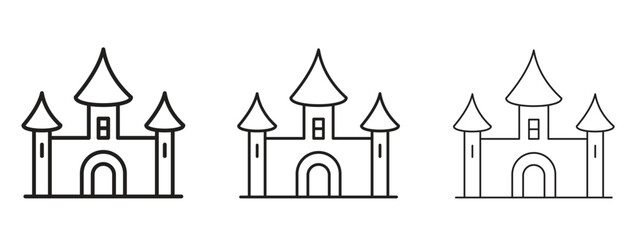 Palace icon element Illustration. Trendy Symbol for Design
