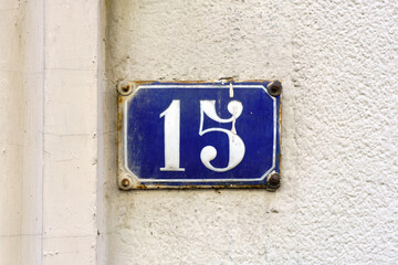 House number 15