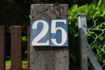 House number 25