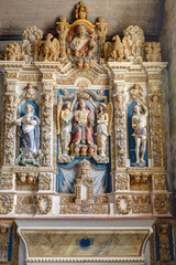 Enclos paroissial de Commana dans le département du Finistère - Bretagne