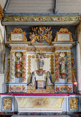 Enclos paroissial de Commana dans le département du Finistère - Bretagne