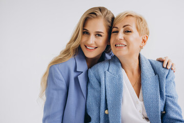 Mother and Daughter Sharing a Special Moment Together