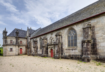 Enclos paroissial de Lampaul-Guimiliau dans le département du Finistère - Bretagne