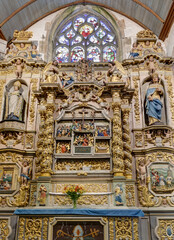 Enclos paroissial de Lampaul-Guimiliau dans le département du Finistère - Bretagne