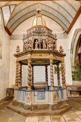 Enclos paroissial de Lampaul-Guimiliau dans le département du Finistère - Bretagne