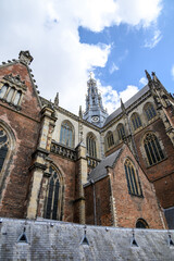 The Church of Saint Bavo Grote Kerk, Reformed Protestant church in Haarlem, Netherlands
