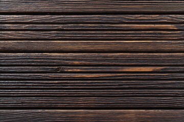 Wood Surface with Deep Horizontal Texture  

