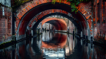 Bruges Canal Arches