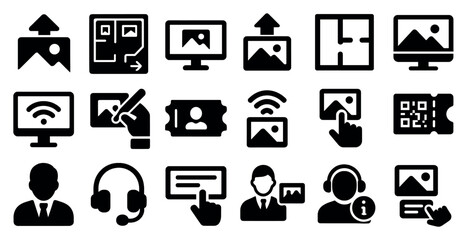 set of vector icons