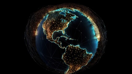 Global Network and Data Visualization