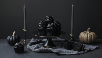 Halloween Cupcakes and Pumpkins