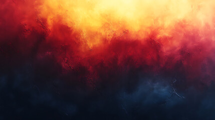 Fototapeta premium Abstract Fiery Sunset Gradient Background Texture