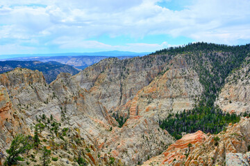 Hell’s Backbone Road Winding Through the Mountains of Southern Utah