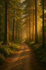 Fototapeta premium path in the forest