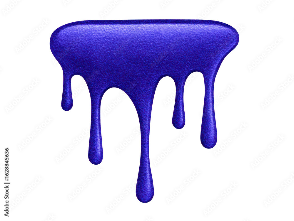 Poster vibrant blue paint splash with dripping texture creates artistic and dynamic visual. this captures e