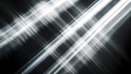 Abstract Diagonal Light Streaks on Dark Background