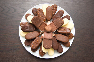 Summer cake made with ice pops