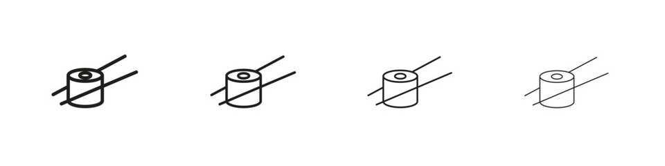 Sushi icon design. Modern line. EPS10
