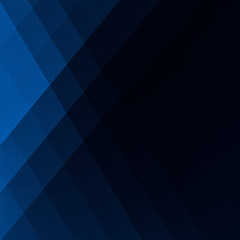 Obraz premium Black dark blue white abstract background. Geometric shape pattern. Square checkered line stripe diagonal triangle square mesh angle. Color gradient. Grain grainy. Design. Template.