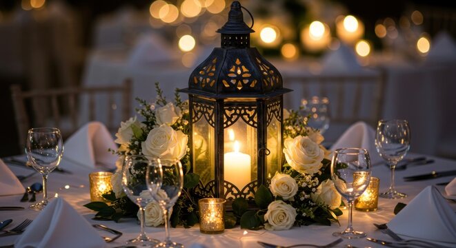 Elegant table centerpiece (1)