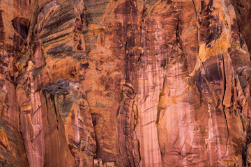 Stunning Rock Formations Unveil the Vibrant Colors of Capitol Reef National Park at Sunset Illuminating the Dramatic Landscapes