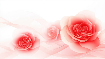 Soft pink rose floral background romantic delicate petals abstract dreamy gentle feminine elegant white backdrop peaceful