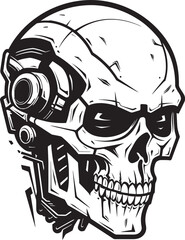 Cyber Skull Fusion Identity SkullBot Blackout Emblem