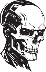 SkullBot Gear Fusion Emblem Dark SkullBot Tech Badge