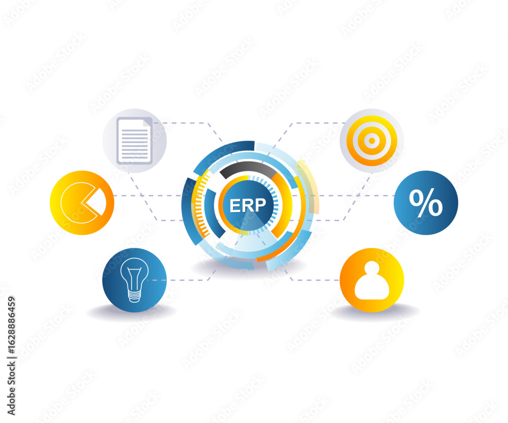 Poster ERP concept management system.eps