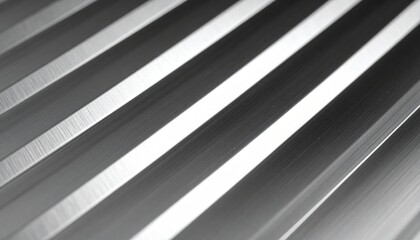 Obraz premium Abstract Metallic Striped Pattern Background