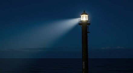 Lighthouse at Night