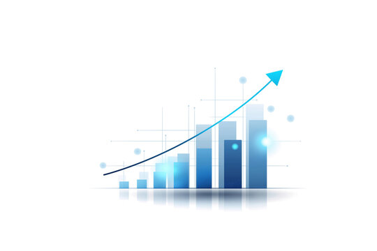 Transparent or png stock market investment trading graph growth.Trade business analytics graph and financial chart.Business trade analytics line graphs and financial chart investment. PNG chart