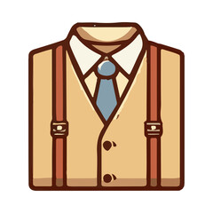
vintage clothing illustration design