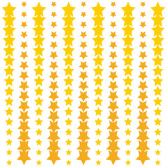 Seamless pattern with a minimal shape star