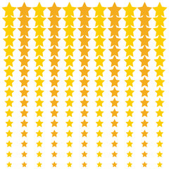 Seamless pattern with a minimal shape star