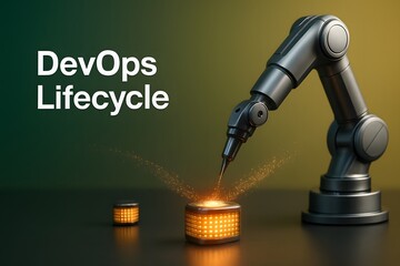 Obraz premium Robotic Precision for Automated Manufacturing and Advanced Industrial Applications