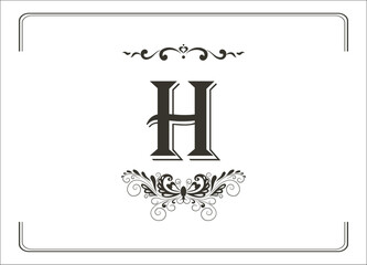 Artistic luxury frame design decorative background vector